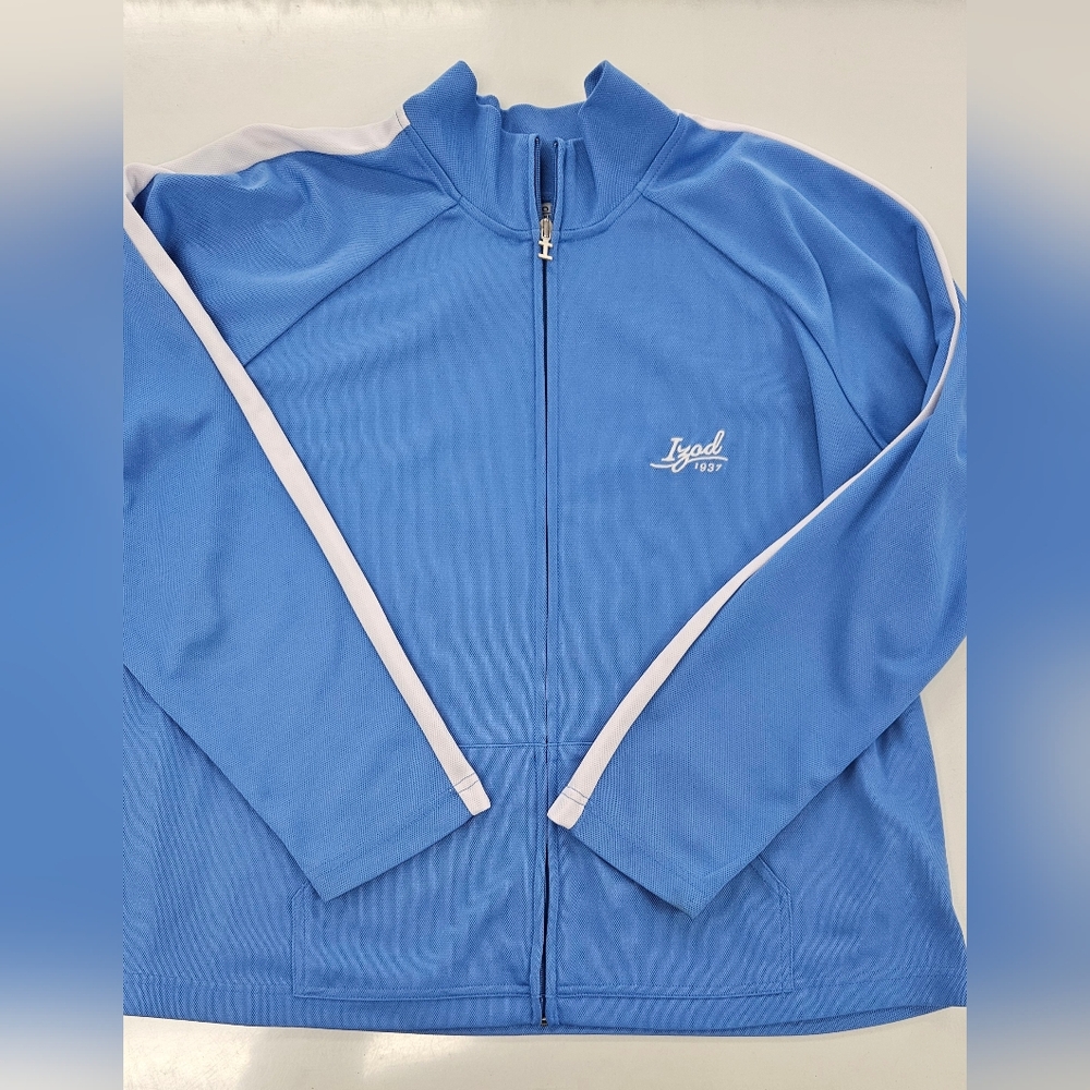 Izod Women's Blue Zip-Up Jacket